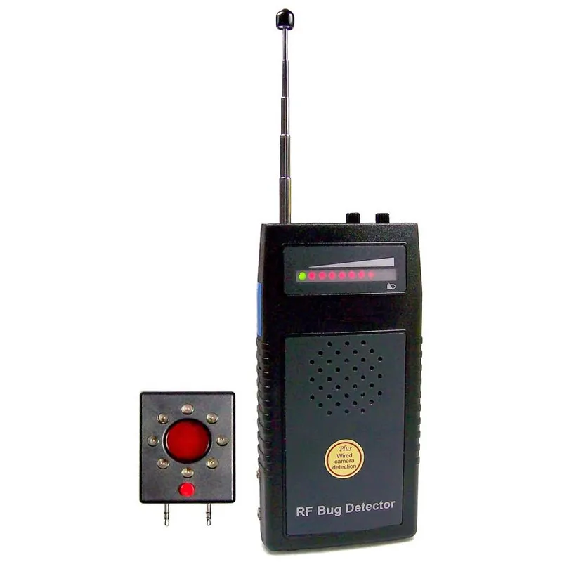 RF Bug Sweeper with Lens Finder Acoustic Display RF Signal Detector Camera Detector Anti candid Anti wiretap Anti-spy device
RF Bug Sweeper with Lens Finder Acoustic Display RF Signal Detector Camera Detector Anti candid Anti wiretap Anti-spy device