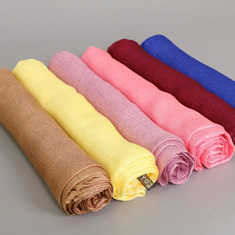 24pcs for pack Linen solid color sunscreen pearl light scarf embroidered headscarf
24pcs for pack Linen solid color sunscreen pearl light scarf embroidered headscarf