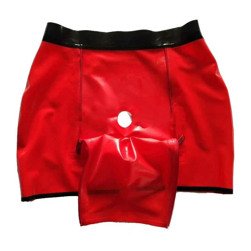 Latex Underwear Rubber Men Hip Sexy Shorts Low Waist Zipper Boxer Underwear Size XXS-XXL
Latex Underwear Rubber Men Hip Sexy Shorts Low Waist Zipper Boxer Underwear Size XXS-XXL