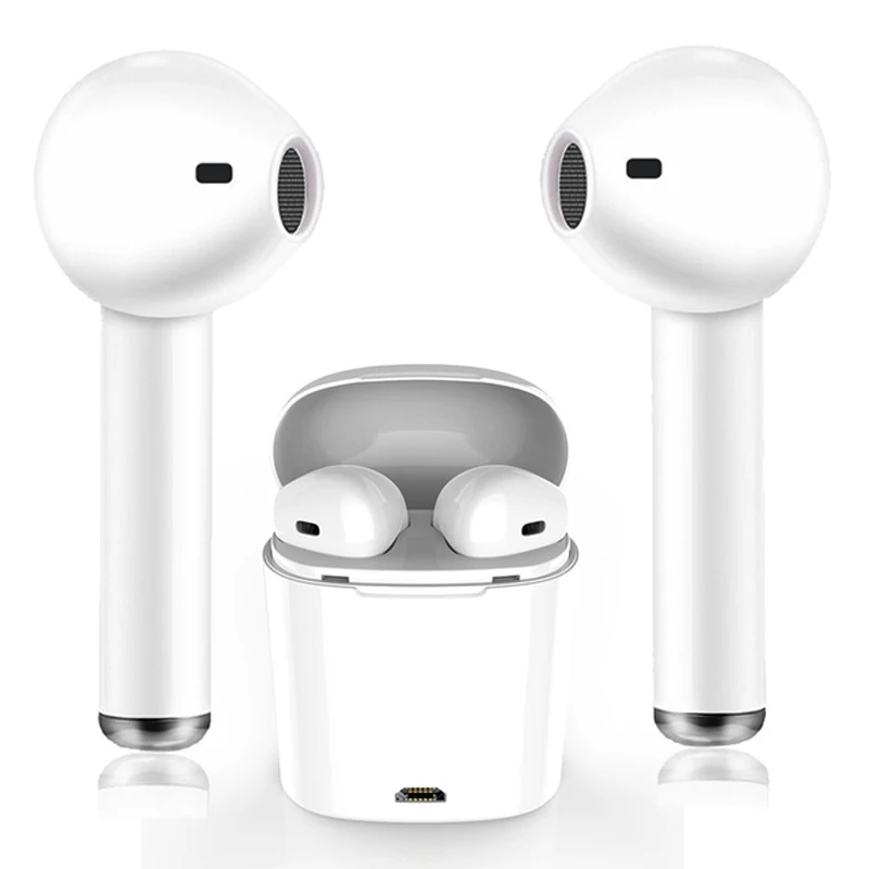 I7 Twins I7S TWS Earbuds Ture Wireless Bluetooth Double Earphones Earpieces Stereo Music Headset For iPhone X 8 Plus Samsung
I7 Twins I7S TWS Earbuds Ture Wireless Bluetooth Double Earphones Earpieces Stereo Music Headset For iPhone X 8 Plus Samsung