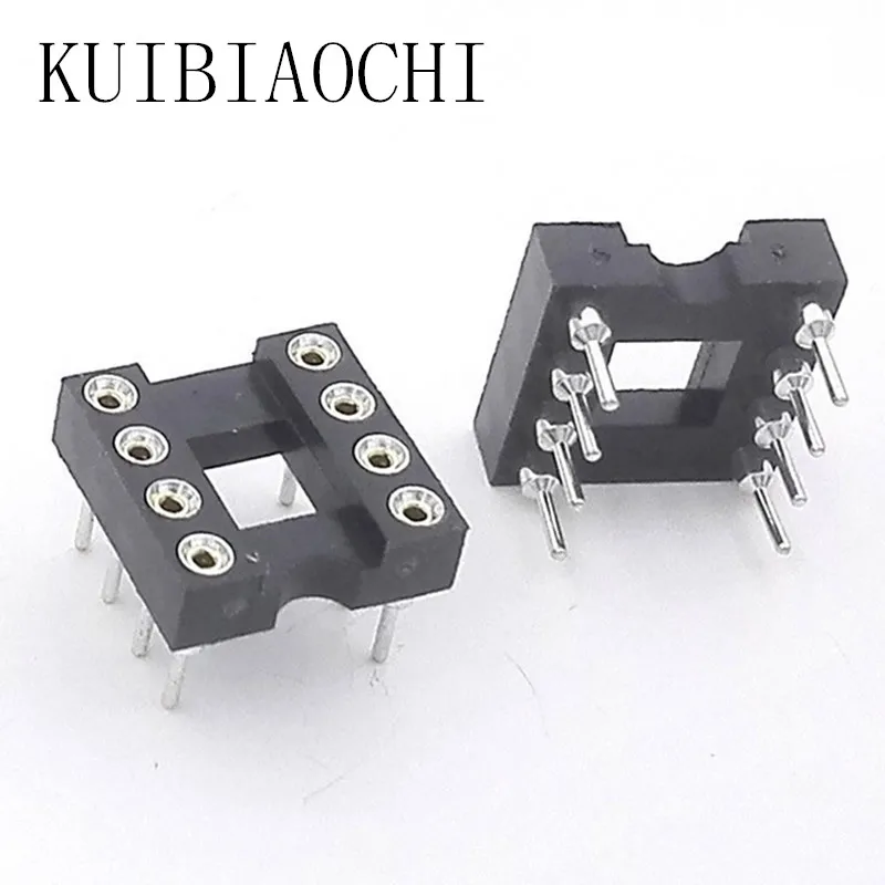 NEW 10pcs/lot Round Hole 8 Pins 2.54MM DIP IC Sockets Adaptor Solder Type IC Connector
NEW 10pcs/lot Round Hole 8 Pins 2.54MM DIP IC Sockets Adaptor Solder Type IC Connector
