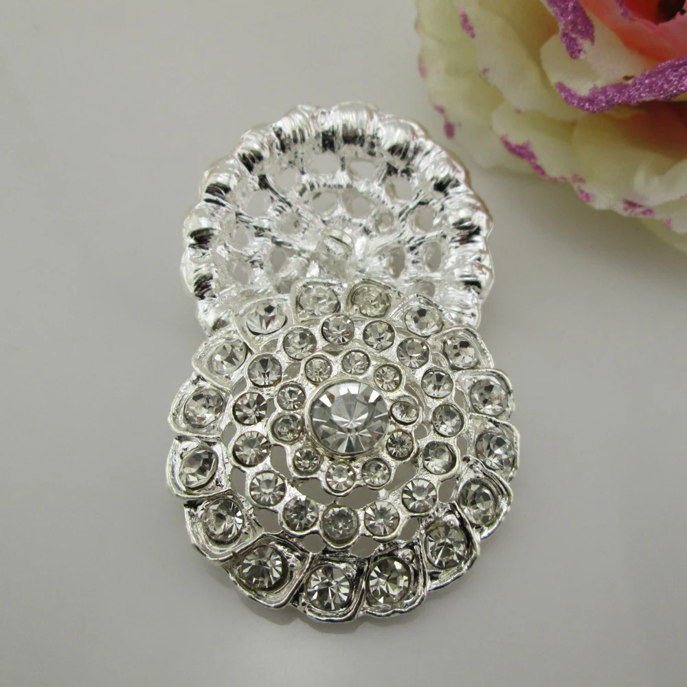 (BT213 40mm)5pcs Silver Large Crystal Flower Rhinestone Buttons DIY Craft Embellishment
(BT213 40mm)5pcs Silver Large Crystal Flower Rhinestone Buttons DIY Craft Embellishment