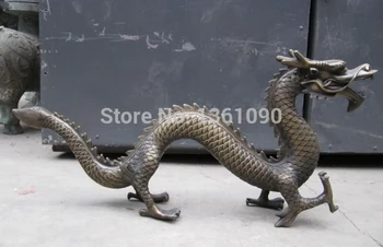 xd 00235 Chinese Folk collection Old Bronze Copper Made myth Lucky Fly Dragon Statue
xd 00235 Chinese Folk collection Old Bronze Copper Made myth Lucky Fly Dragon Statue