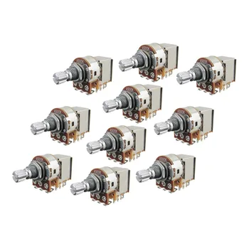 NEW 10PCS Guitar Potentiometer 500K Push Pull Control Switch Pot Long Split Shaft 18mm for
NEW 10PCS Guitar Potentiometer 500K Push Pull Control Switch Pot Long Split Shaft 18mm for