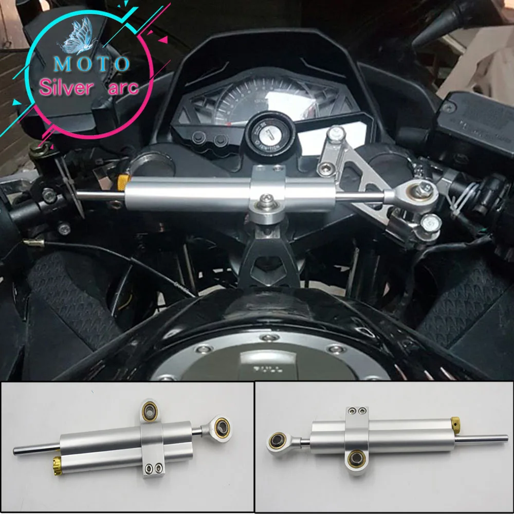 FOR Universal CNC Aluminum Motorbike Motorcycle Steering Damper For Honda Suzuki BMW Kawasaki Yamaha MV AGUSTA Aprilia TRIUMPH
FOR Universal CNC Aluminum Motorbike Motorcycle Steering Damper For Honda Suzuki BMW Kawasaki Yamaha MV AGUSTA Aprilia TRIUMPH