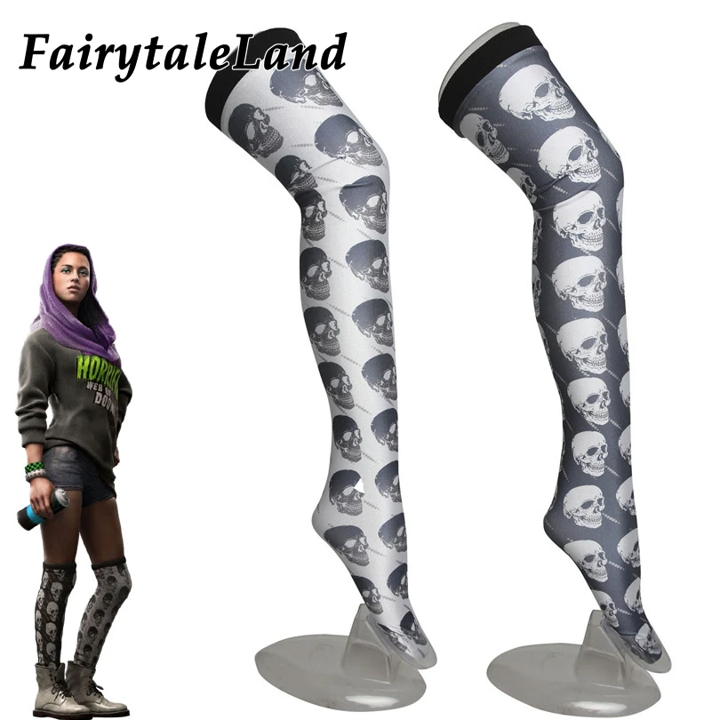 Watch Dogs 2 Sitara Cosplay Accessories Fancy Skull stockings women Cosplay Stockings Sitara Stockings
Watch Dogs 2 Sitara Cosplay Accessories Fancy Skull stockings women Cosplay Stockings Sitara Stockings