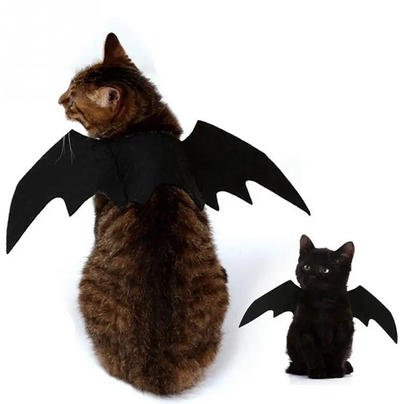 Cat Costume Halloween Supply Black Cute Outfit Bat Wings Props Dog Puppy Kitten Cloth Cape Fancy Dress Animal Dress Up Accessory
Cat Costume Halloween Supply Black Cute Outfit Bat Wings Props Dog Puppy Kitten Cloth Cape Fancy Dress Animal Dress Up Accessory
