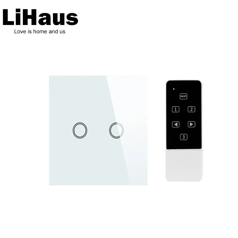 EU Standard 2 gang 1 way wall switch and Crystal Glass Panel touch swich ,Wireless Remote Home light Switch
EU Standard 2 gang 1 way wall switch and Crystal Glass Panel touch swich ,Wireless Remote Home light Switch