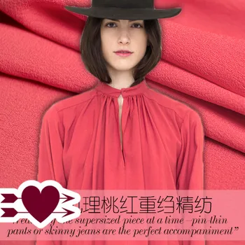 Peach heavy crepe worsted clothing fabrics drape dress fabric DIY fabric stretch fabric wholesale cloth
Peach heavy crepe worsted clothing fabrics drape dress fabric DIY fabric stretch fabric wholesale cloth
