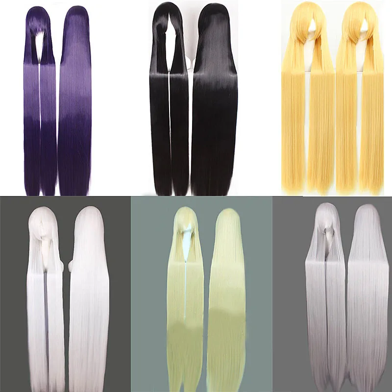 150CM Long Straight Wigs 710g full and thick Synthetic Hair Women Universal Heat Resistant anime Cosplay Wig Party Perucas
150CM Long Straight Wigs 710g full and thick Synthetic Hair Women Universal Heat Resistant anime Cosplay Wig Party Perucas