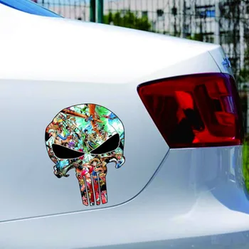 One piece Anime Punisher Skull Car Decal and Sticker Motorcycle Decal Fashion New Styling For BMW AUDI VW FORD TOYOTA HONDA
One piece Anime Punisher Skull Car Decal and Sticker Motorcycle Decal Fashion New Styling For BMW AUDI VW FORD TOYOTA HONDA