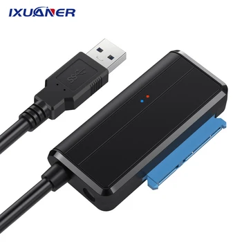 USB 3.0 to 2.5 3.5 Hard Disk Sata Adapter Converter Cable for Laptop CD/DVD ROM Slimline Plug and Play Drive Data Transfer Cord
USB 3.0 to 2.5 3.5 Hard Disk Sata Adapter Converter Cable for Laptop CD/DVD ROM Slimline Plug and Play Drive Data Transfer Cord