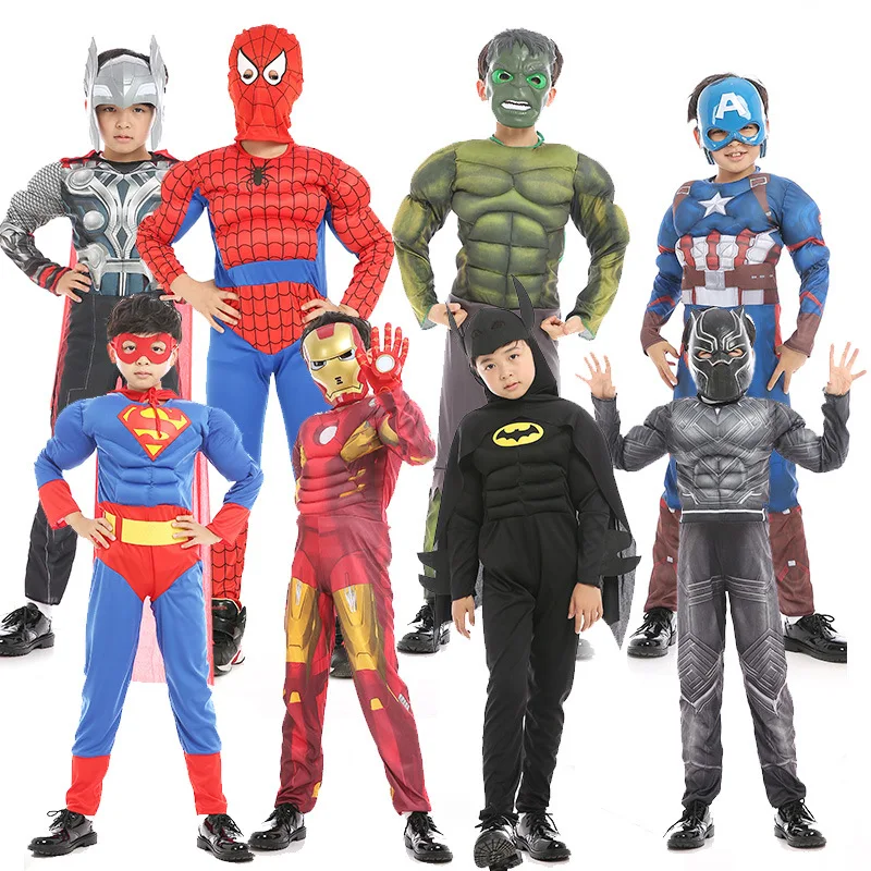 Avengers Endgame superhero cosplay costume hulk iron man captain American spider man super man black panther thor costume mask
Avengers Endgame superhero cosplay costume hulk iron man captain American spider man super man black panther thor costume mask