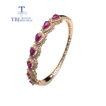 TBJ,Noble elegant 925 rose silver with natural ruby gemstone Timeless style gemstone bangle for woman wedding anniversary gift
TBJ,Noble elegant 925 rose silver with natural ruby gemstone Timeless style gemstone bangle for woman wedding anniversary gift