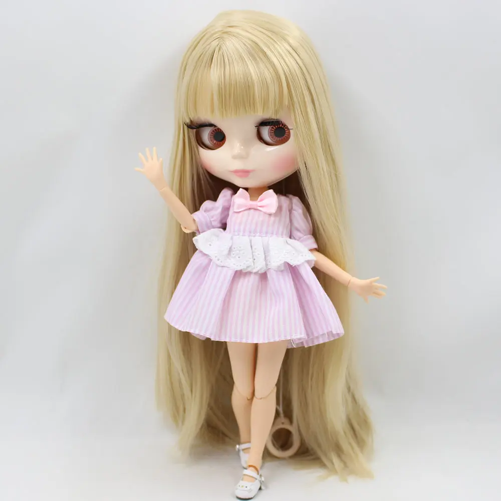 ICY Nude Factory Blyth Doll Series No. BL538 Blonde hair white skin Joint body Neo BJD
ICY Nude Factory Blyth Doll Series No. BL538 Blonde hair white skin Joint body Neo BJD