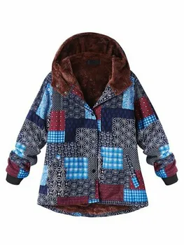 Autumn And Winter New Style Thick Women Cotton-Padded Clothes Ethnic plus Velvet Women Coat Printed Hooded Women
Autumn And Winter New Style Thick Women Cotton-Padded Clothes Ethnic plus Velvet Women Coat Printed Hooded Women