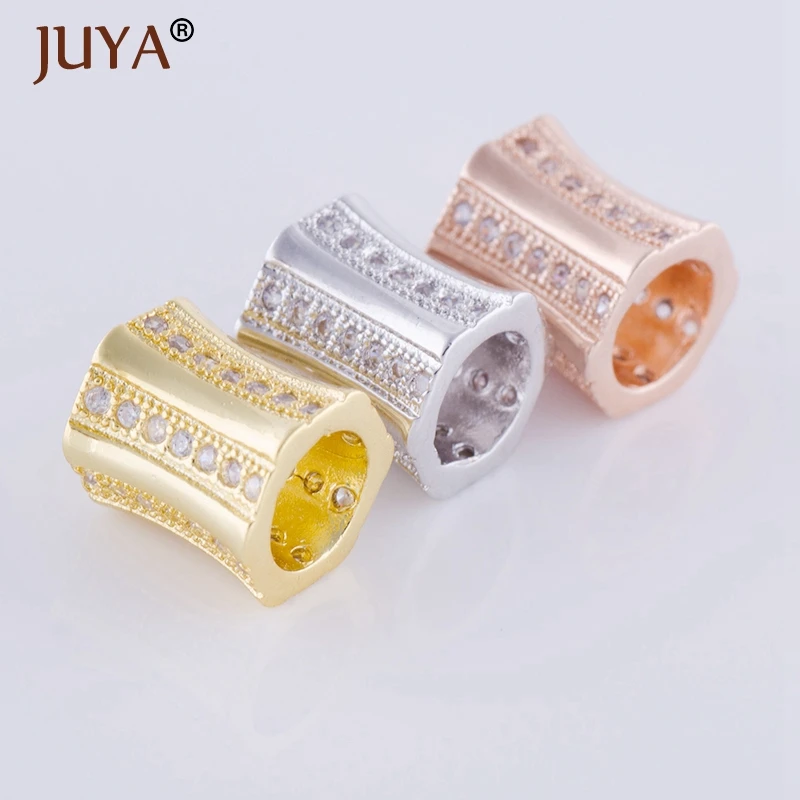 Jewelry Making Supplies Micro Pave CZ Rhinestone Copper Metal Big Hole Beads For DIY Bracelets Necklace Accessories berloque
Jewelry Making Supplies Micro Pave CZ Rhinestone Copper Metal Big Hole Beads For DIY Bracelets Necklace Accessories berloque