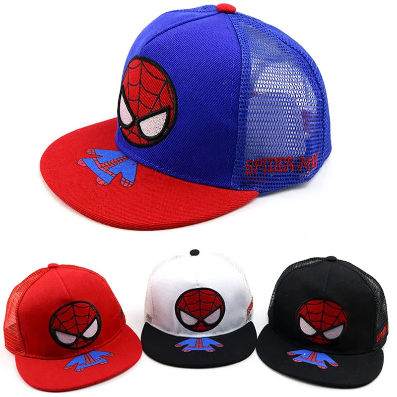 2019 high quality Cartoon Embroidery Spiderman Children Hip Hop Baseball Cap Summer Sun Hat Boys Girls snapback Caps Cosplay
2019 high quality Cartoon Embroidery Spiderman Children Hip Hop Baseball Cap Summer Sun Hat Boys Girls snapback Caps Cosplay
