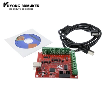 Breakout board CNC USB MACH3 100Khz 4 axis interface driver motion controller driver board
Breakout board CNC USB MACH3 100Khz 4 axis interface driver motion controller driver board