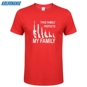 KOLVONANIG Summer Men Short Sleeve Cotton Cartoon T-Shirt THIS FAMILY PROTECTS MY FAMILY Guns Weapons Funny Printed T Shirt Tops
KOLVONANIG Summer Men Short Sleeve Cotton Cartoon T-Shirt THIS FAMILY PROTECTS MY FAMILY Guns Weapons Funny Printed T Shirt Tops