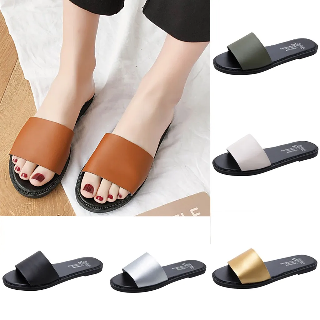 Women Open Toe Fashion Leisure Beach Walk Slippers Flat Color Student Shoes slippers women summer flip flops women shoes
Women Open Toe Fashion Leisure Beach Walk Slippers Flat Color Student Shoes slippers women summer flip flops women shoes
