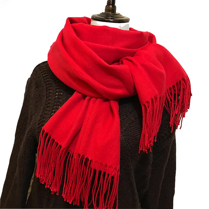 Classic Winter Oversize Cashmere Scarf Scarves Simple Fashion Warm Blanket Unisex Lovers Solid Wraps Shawls Pashmina 200cmx70cm
Classic Winter Oversize Cashmere Scarf Scarves Simple Fashion Warm Blanket Unisex Lovers Solid Wraps Shawls Pashmina 200cmx70cm