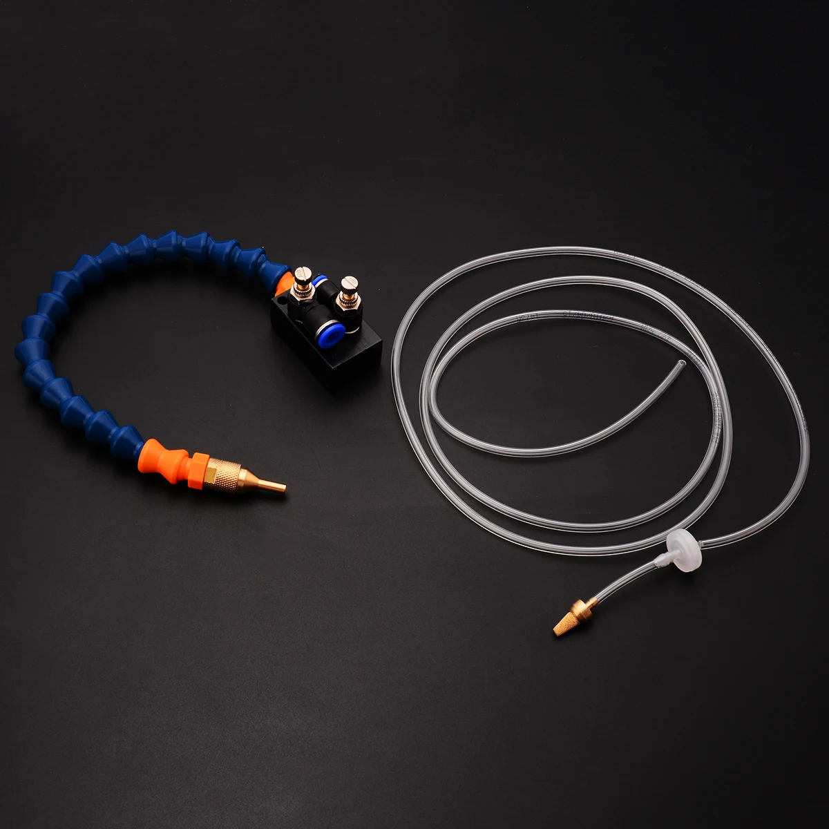 Mist Coolant Lubrication System Unit Plastic & Metal & Brass Mist Coolant System For 8mm Air Pipe CNC Lathe Milling Drill