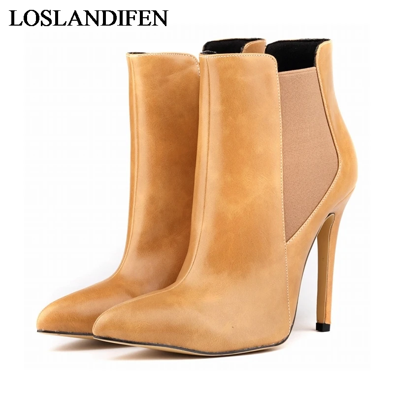 2018 Sexy Ankle Boots For Women Thin High Heels Women Boots Soft Leather Solid Boots Women Selling Black Shoes NLK-B0087
2018 Sexy Ankle Boots For Women Thin High Heels Women Boots Soft Leather Solid Boots Women Selling Black Shoes NLK-B0087