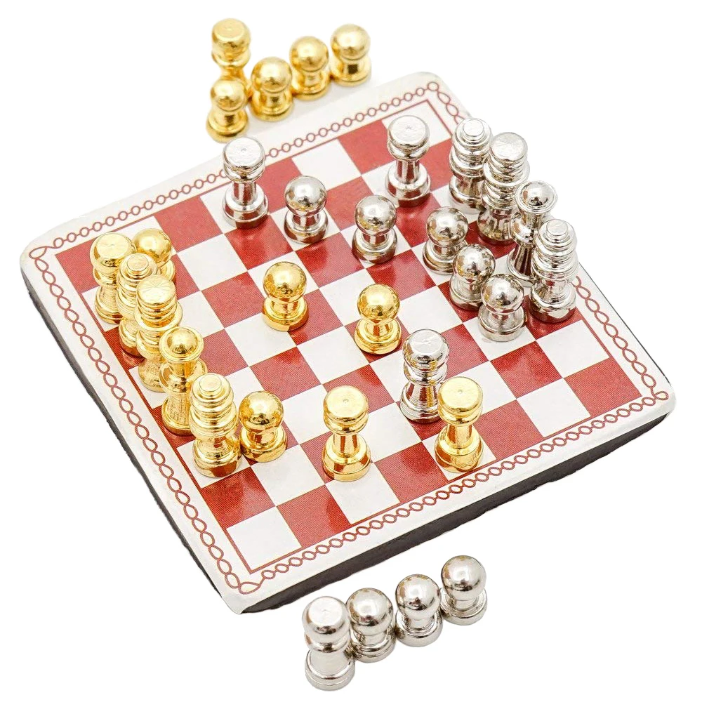Odoria 1:12 Miniature Metal International Chess Set 32 Chesses and Chessboard Dollhouse Furniture Accessories
Odoria 1:12 Miniature Metal International Chess Set 32 Chesses and Chessboard Dollhouse Furniture Accessories
