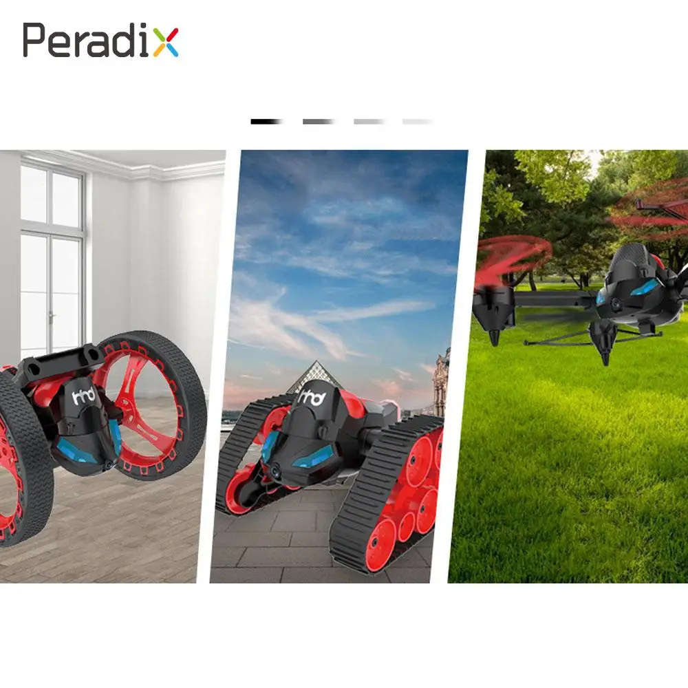 Peradix 3 in 1 Tank Car Aircraft RC Black Beginning Ability Performance 0.3 MP Outdoor Stable Gimbal Sky Hover
Peradix 3 in 1 Tank Car Aircraft RC Black Beginning Ability Performance 0.3 MP Outdoor Stable Gimbal Sky Hover