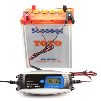 6V/12V 0.8/4A Motorcycle Car Digital Rechargeable Battery Charger IP65 Waterproof Screen Display
6V/12V 0.8/4A Motorcycle Car Digital Rechargeable Battery Charger IP65 Waterproof Screen Display