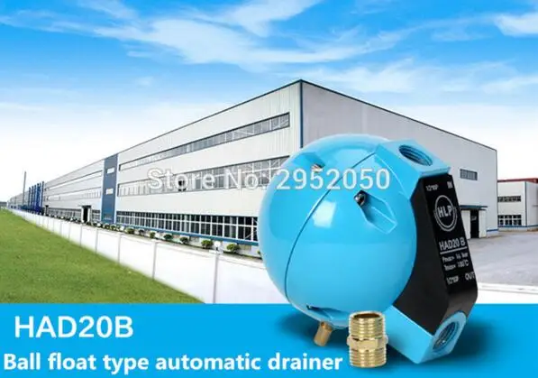 New 1/2'' BSP automatic drainer, automatic drain valve, Compressed air condensate Ball float type automatic drainer,16 bar
New 1/2'' BSP automatic drainer, automatic drain valve, Compressed air condensate Ball float type automatic drainer,16 bar