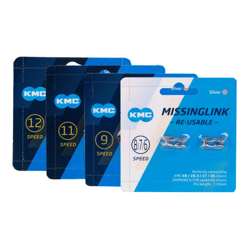 KMC Bicycle Chain MissingLink 2 Pairs Master Link Connector for 8 9 10 11 12 Speed mainframe Drivetrain Systems Chain
KMC Bicycle Chain MissingLink 2 Pairs Master Link Connector for 8 9 10 11 12 Speed mainframe Drivetrain Systems Chain