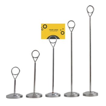 Table Marker Holder Strip Place Card Memo Number Name Clips Tag Display Card Stainless Steel Holder Hotel Table Circle 3pcs/set
Table Marker Holder Strip Place Card Memo Number Name Clips Tag Display Card Stainless Steel Holder Hotel Table Circle 3pcs/set