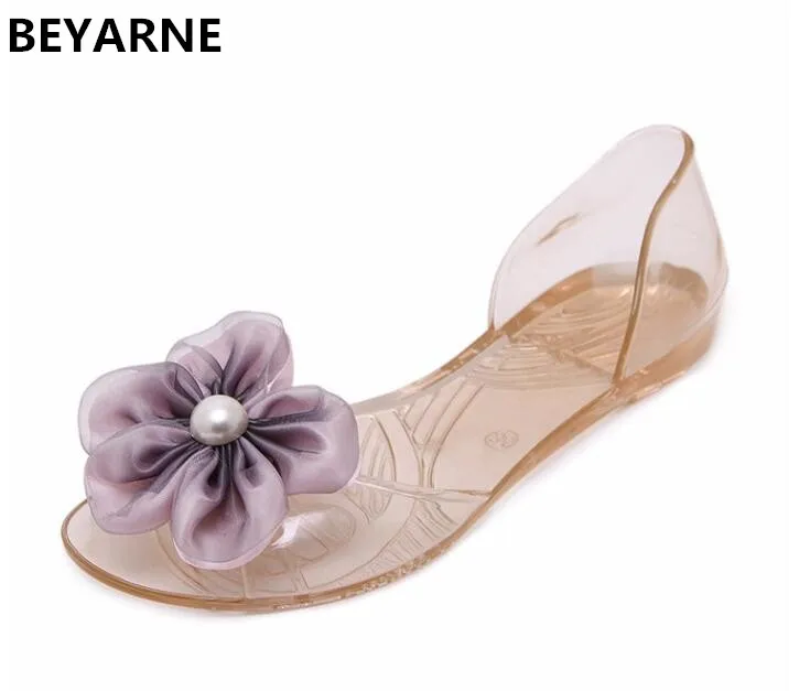 BEYARNE woman summer flats transparent jelly shoes Lady students roman beach crystal sandals flower fish mouth shallow sandal 40
BEYARNE woman summer flats transparent jelly shoes Lady students roman beach crystal sandals flower fish mouth shallow sandal 40