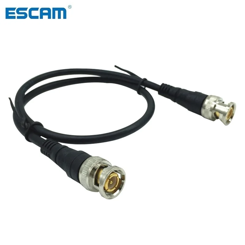 ESCAM Pure Copper BNC Male To Male Straight Crimp Q9 Head HD Monitor Line Double-head Video Cable 0.5 M / 1 M Jumper
ESCAM Pure Copper BNC Male To Male Straight Crimp Q9 Head HD Monitor Line Double-head Video Cable 0.5 M / 1 M Jumper