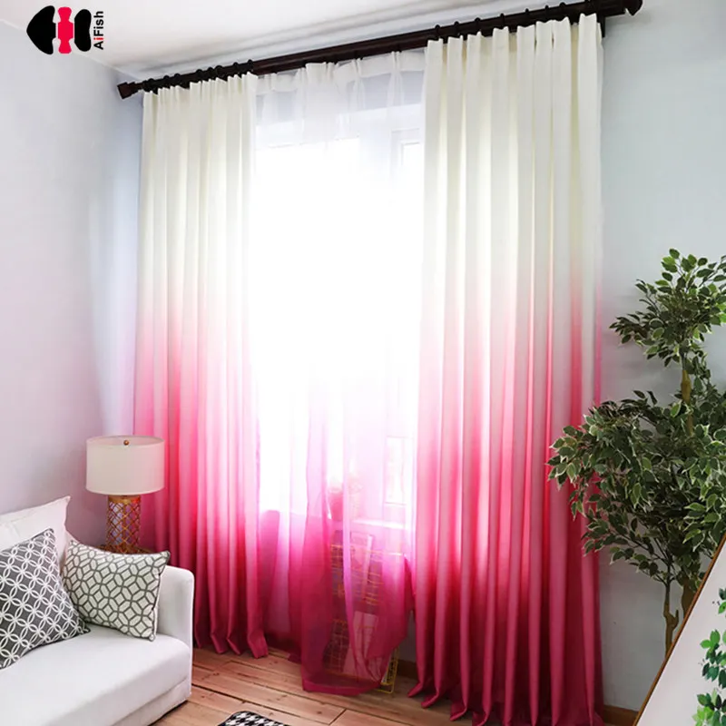 Rainbow Colorful Terylene Gradient Curtains Voile Cotton Polyester Thick Cloth Wedding Bedroom Custom French Drape Blinds WP185C
Rainbow Colorful Terylene Gradient Curtains Voile Cotton Polyester Thick Cloth Wedding Bedroom Custom French Drape Blinds WP185C