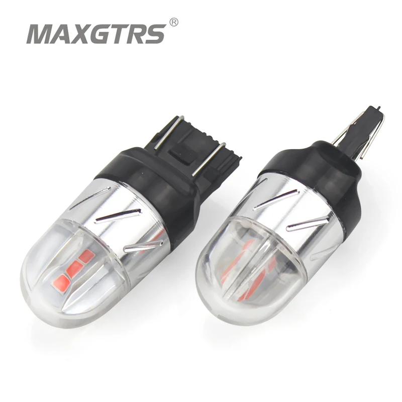 2x 7443 T20 W21/5W 3030 LED Bulbs For Front Turn Signal Lamp Reverse Brake Tail Fog Light Daytime Running Lights Amber/Red/White
2x 7443 T20 W21/5W 3030 LED Bulbs For Front Turn Signal Lamp Reverse Brake Tail Fog Light Daytime Running Lights Amber/Red/White