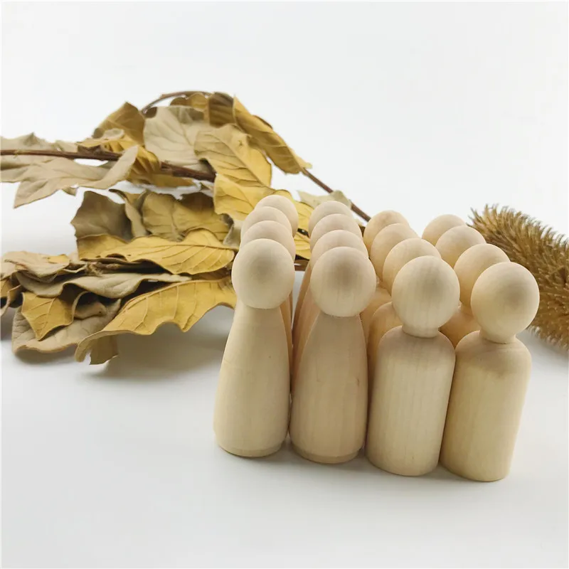 20Pc 65mm(women/men)Home Decor Christmas Large Peg Dolls Unfinished Weddings Ornament Kids Gift Parent-child Interaction Toy Set 
20Pc 65mm(women/men)Home Decor Christmas Large Peg Dolls Unfinished Weddings Ornament Kids Gift Parent-child Interaction Toy Set