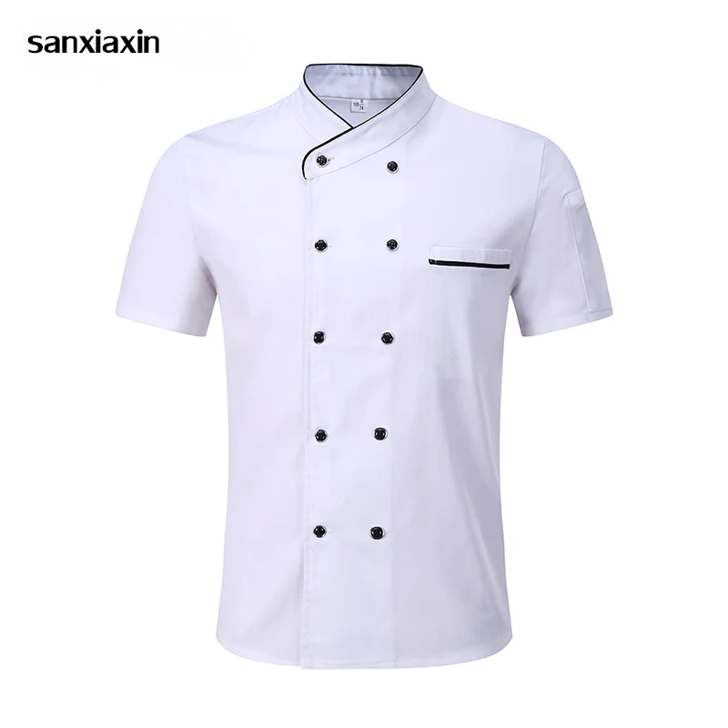 Restaurant Kitchen Chef Uniform cotton Shirt Breathable Double Breasted Chef Jacket+cap+apron works clothes for Unisex Wholesale
Restaurant Kitchen Chef Uniform cotton Shirt Breathable Double Breasted Chef Jacket+cap+apron works clothes for Unisex Wholesale
