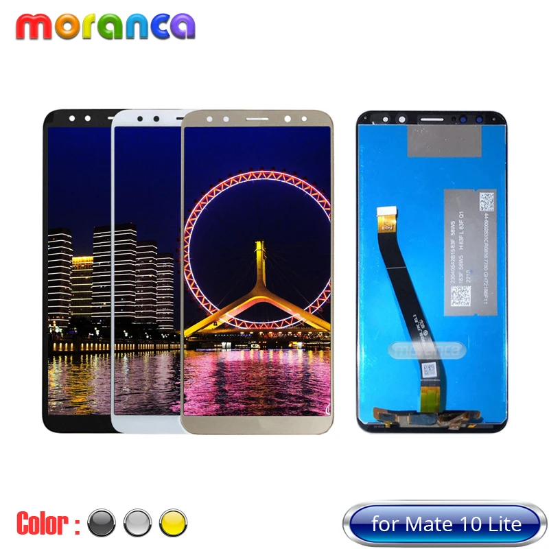 Full LCD for Huawei Mate 10 Lite RNE-L21 RNE-L23 LCD Display + Touch Screen Digitizer Assembly White Black Gold Replacement Part
Full LCD for Huawei Mate 10 Lite RNE-L21 RNE-L23 LCD Display + Touch Screen Digitizer Assembly White Black Gold Replacement Part