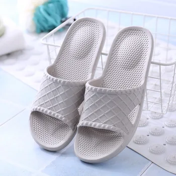 Slippers female summer home interior simple solid color casual non-slip couple slippers bathroom
Slippers female summer home interior simple solid color casual non-slip couple slippers bathroom