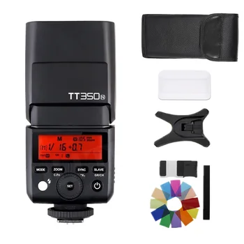GODOX TT350N for Nikon D7500 D7200 D7100 D5600 D5500 D5100 D5200 camera 2.4G HSS 1/8000s TTL GN36 Flash Speedlite + free gift
GODOX TT350N for Nikon D7500 D7200 D7100 D5600 D5500 D5100 D5200 camera 2.4G HSS 1/8000s TTL GN36 Flash Speedlite + free gift