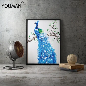 2019 Hot Sale Cheap New Canvas Framed Poster Hand embroidery Modern Blue Peacock 3D Wall Art Poster For Living Room Decoration
2019 Hot Sale Cheap New Canvas Framed Poster Hand embroidery Modern Blue Peacock 3D Wall Art Poster For Living Room Decoration
