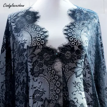 3Meters 150CM Width Black White Eyelash Lace Fabric Lingeire Lace Trim Clothing Skirt Dress Underwear Lace Materials DIY Crafts
3Meters 150CM Width Black White Eyelash Lace Fabric Lingeire Lace Trim Clothing Skirt Dress Underwear Lace Materials DIY Crafts