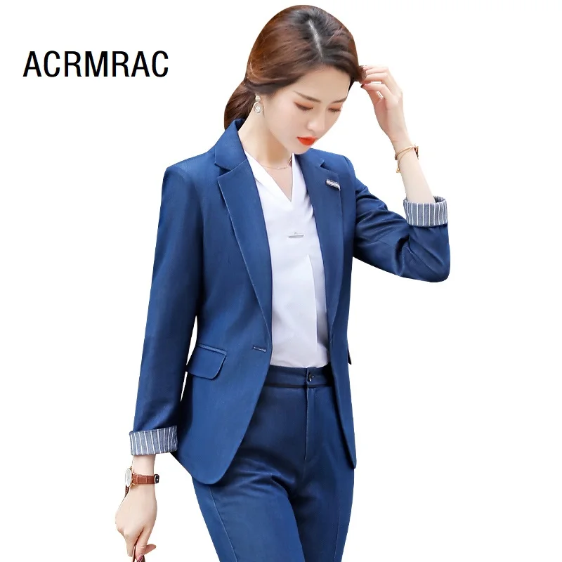Women suits Slim spring Solid color Blazers Pants 2-piece set OL Formal Business Women pants suits Woman set suits 832
Women suits Slim spring Solid color Blazers Pants 2-piece set OL Formal Business Women pants suits Woman set suits 832
