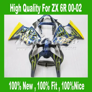 MTHNINJA ZX 6R fairing For KAWASAKI Ninja ZX 6R 2000 2002 ZX-6R 2000-2002 ZX 6R 00 01 02 motorcycle Fairing kits yellow flame bl
MTHNINJA ZX 6R fairing For KAWASAKI Ninja ZX 6R 2000 2002 ZX-6R 2000-2002 ZX 6R 00 01 02 motorcycle Fairing kits yellow flame bl