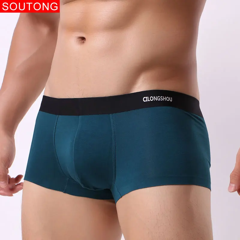 Soutong 3 pcs/lot Hot Men Underwear Boxer Shorts Seamless Modal Solid Soft Breathable U Convex Design Cueca Boxer Sexy Man
Soutong 3 pcs/lot Hot Men Underwear Boxer Shorts Seamless Modal Solid Soft Breathable U Convex Design Cueca Boxer Sexy Man
