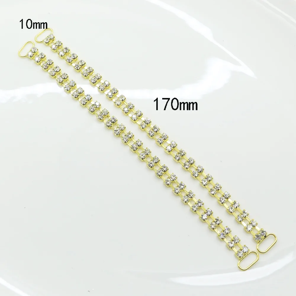 10pc 170MM rhinestone bikini connectors buckle trinket clothing decoration buckle/brass Accessories for bag shoes buckle factory
10pc 170MM rhinestone bikini connectors buckle trinket clothing decoration buckle/brass Accessories for bag shoes buckle factory