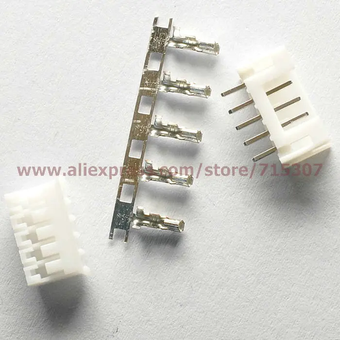 PHISCALE 100sets connector kits 5Pins 2.0mm including plug+ vertical pin socket+ terminal
PHISCALE 100sets connector kits 5Pins 2.0mm including plug+ vertical pin socket+ terminal